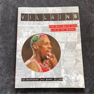 NEW Villians The Bad Boys and Girls of Sport Book